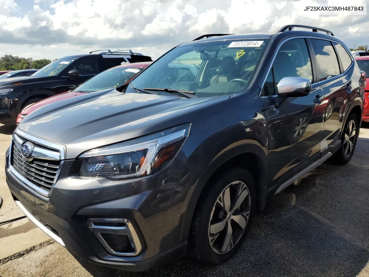 2021 Subaru Forester Touring VIN: JF2SKAXC3MH487843 Lot: 73772814