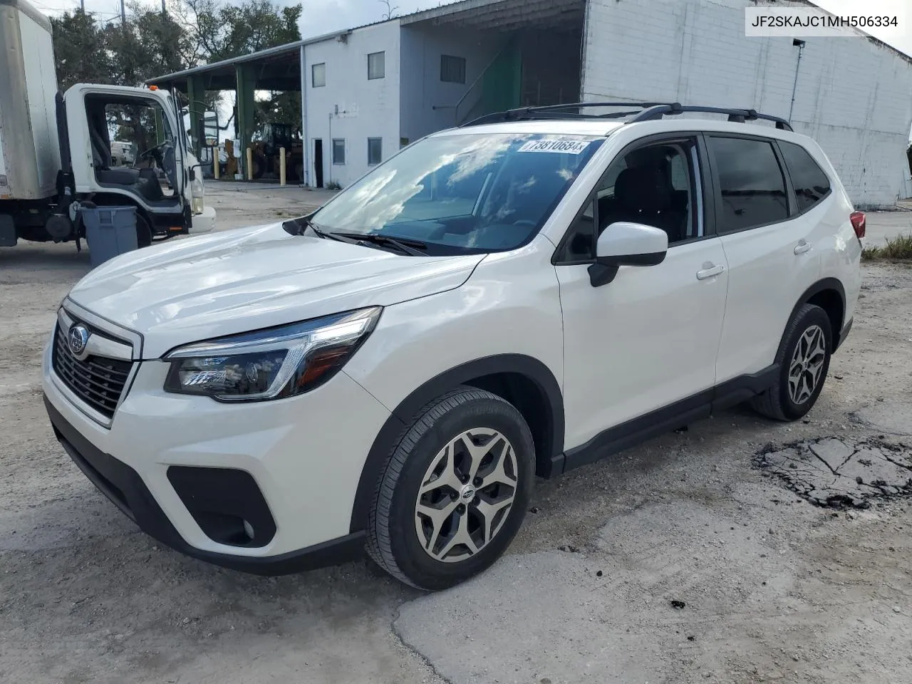 2021 Subaru Forester Premium VIN: JF2SKAJC1MH506334 Lot: 73810684