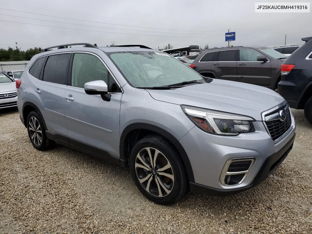 2021 Subaru Forester Limited VIN: JF2SKAUC8MH419316 Lot: 74941904