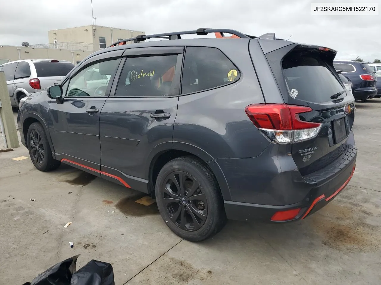 2021 Subaru Forester Sport VIN: JF2SKARC5MH522170 Lot: 75115034