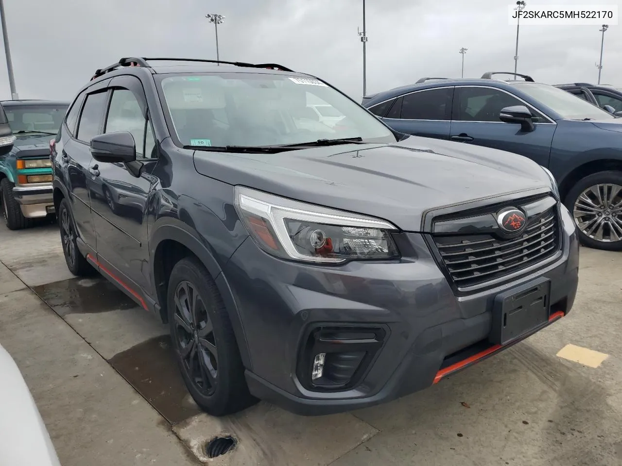 2021 Subaru Forester Sport VIN: JF2SKARC5MH522170 Lot: 75115034