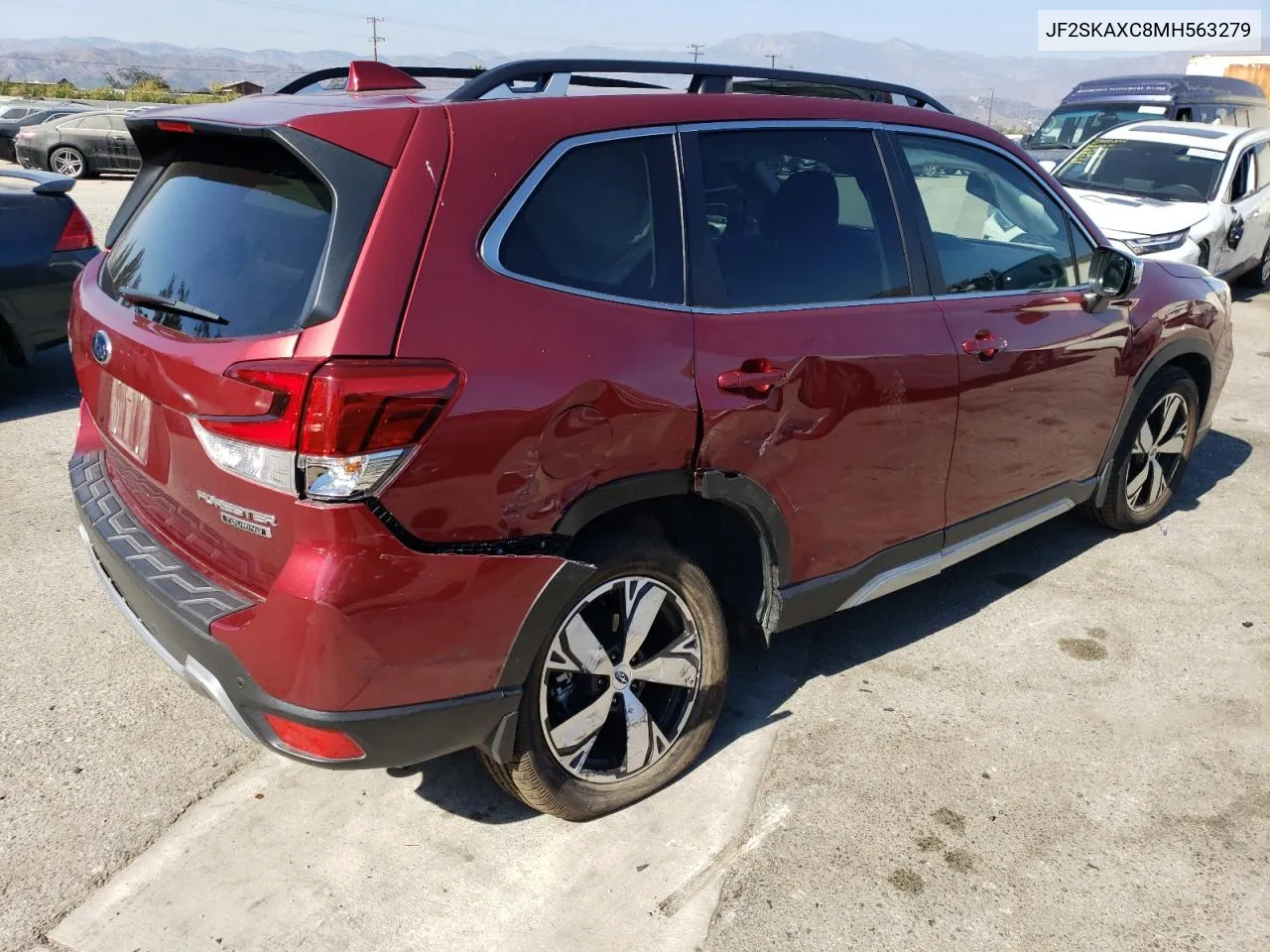 2021 Subaru Forester Touring VIN: JF2SKAXC8MH563279 Lot: 75221624