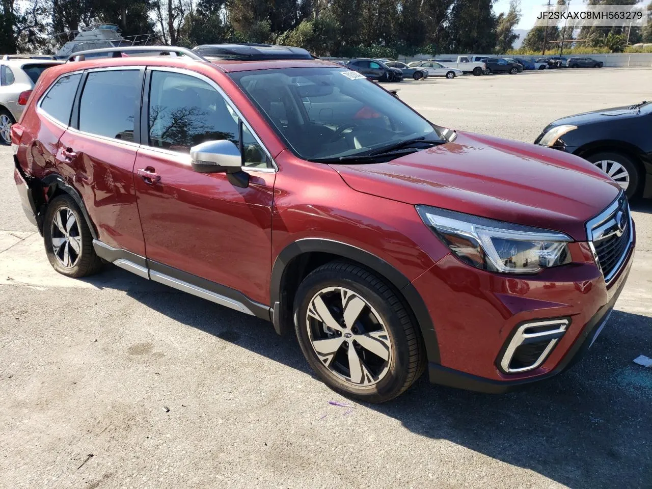 2021 Subaru Forester Touring VIN: JF2SKAXC8MH563279 Lot: 75221624