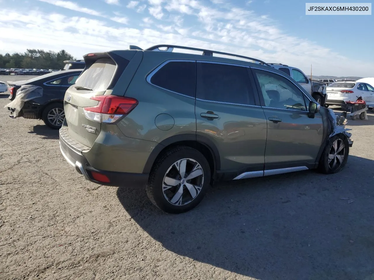 2021 Subaru Forester Touring VIN: JF2SKAXC6MH430200 Lot: 75588054