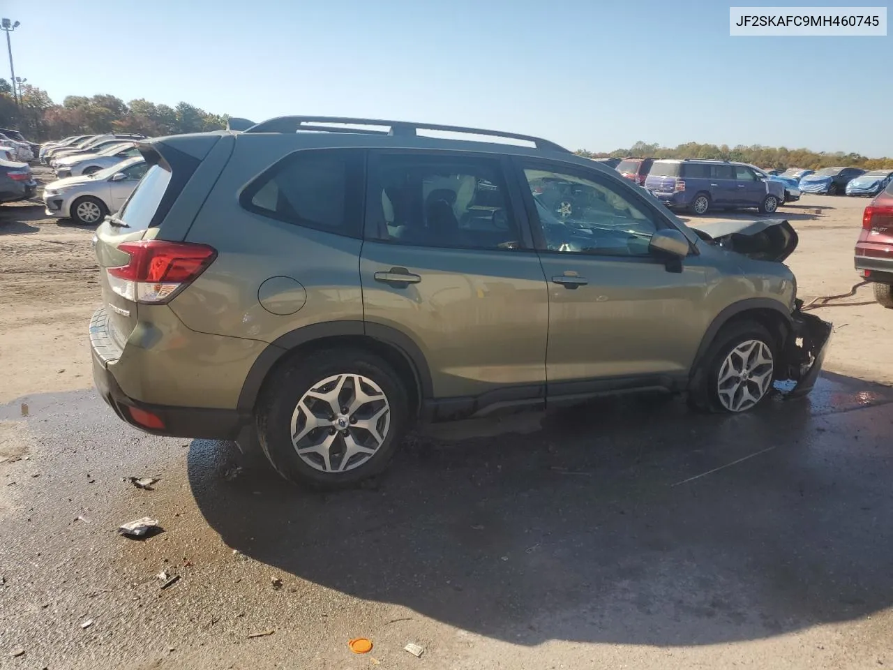 2021 Subaru Forester Premium VIN: JF2SKAFC9MH460745 Lot: 76188604