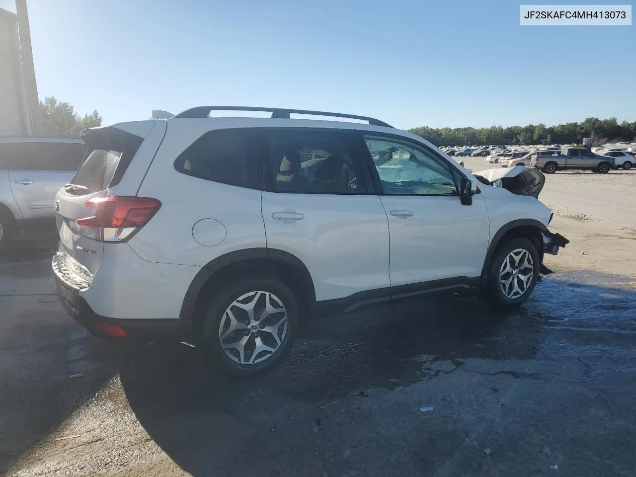 2021 Subaru Forester Premium VIN: JF2SKAFC4MH413073 Lot: 76241134