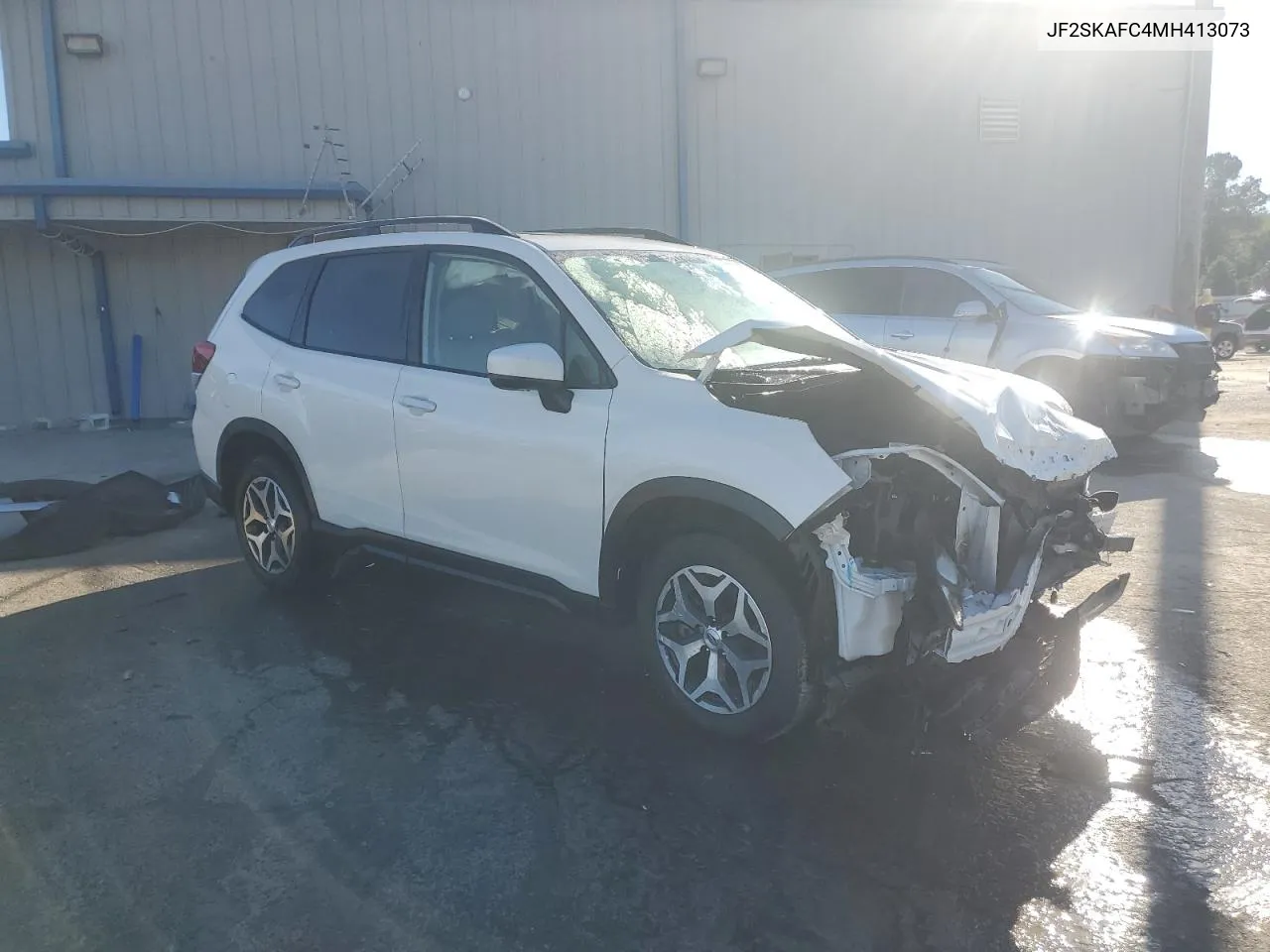 2021 Subaru Forester Premium VIN: JF2SKAFC4MH413073 Lot: 76241134