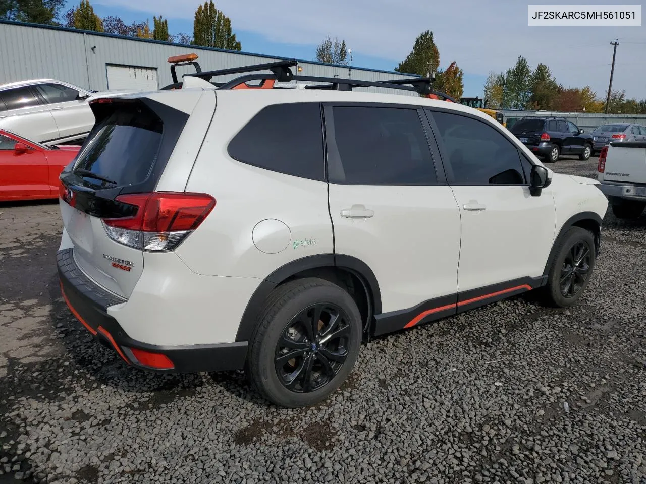 2021 Subaru Forester Sport VIN: JF2SKARC5MH561051 Lot: 76752564