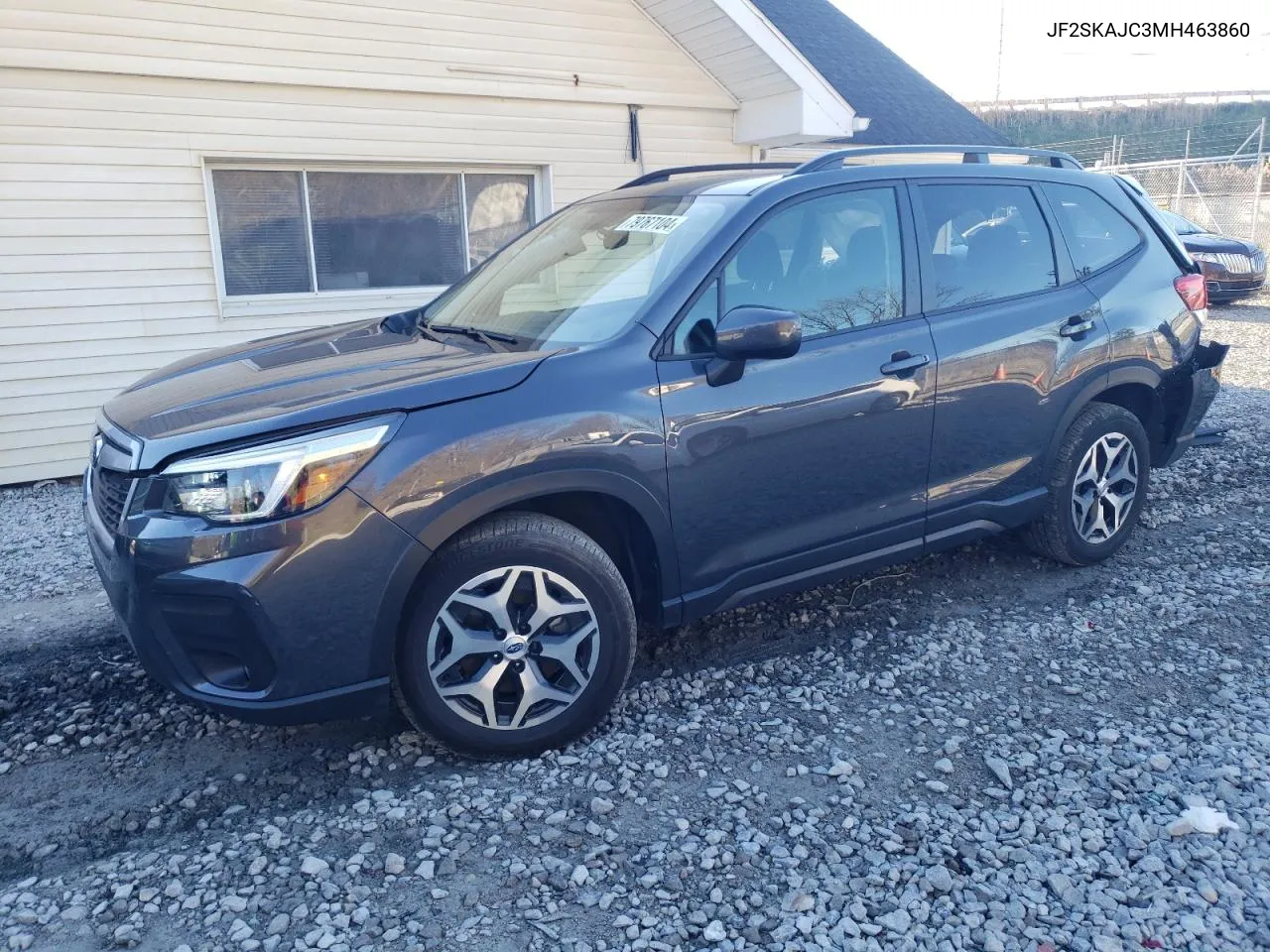 2021 Subaru Forester Premium VIN: JF2SKAJC3MH463860 Lot: 79767104