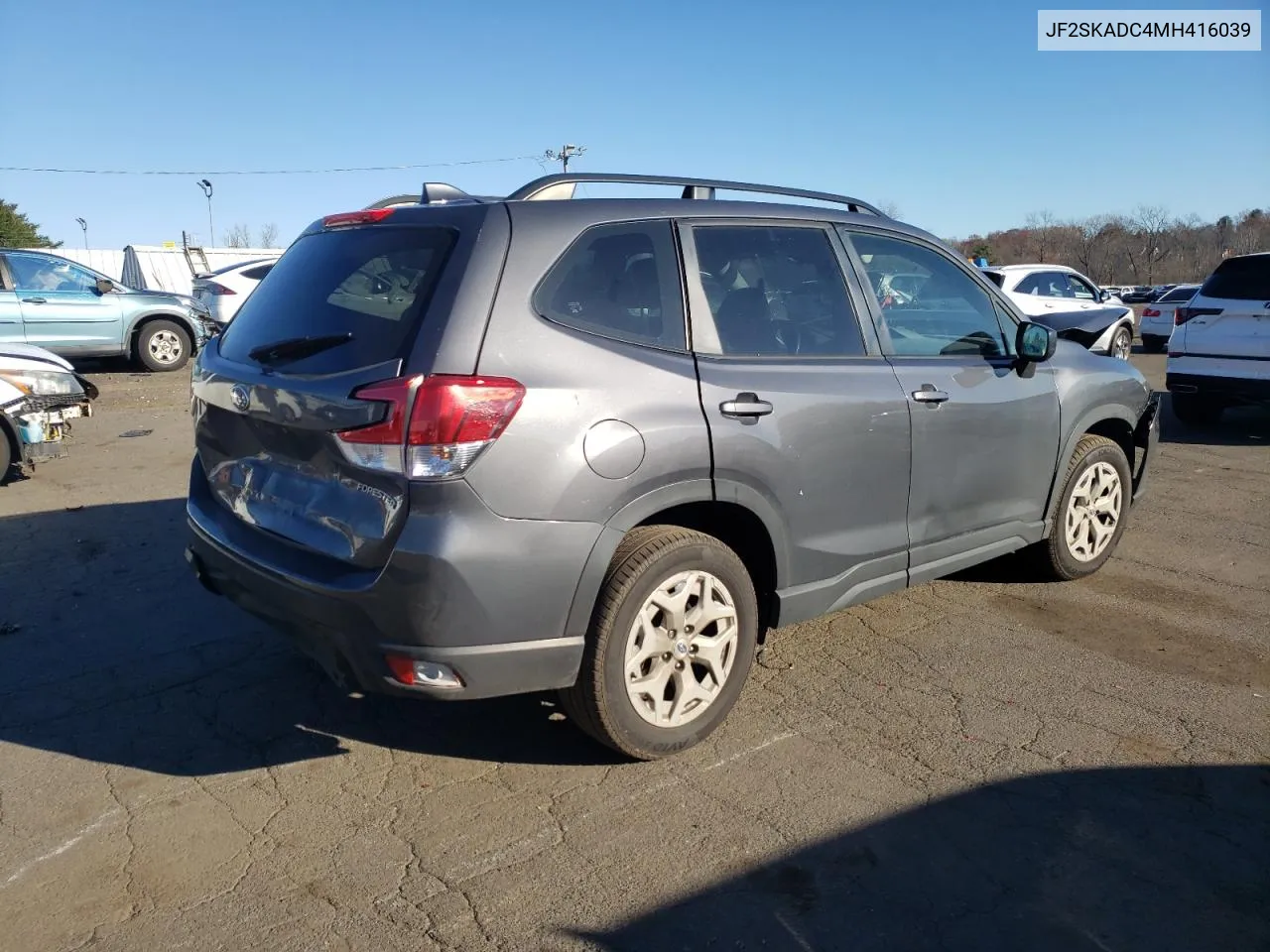 2021 Subaru Forester VIN: JF2SKADC4MH416039 Lot: 79977194