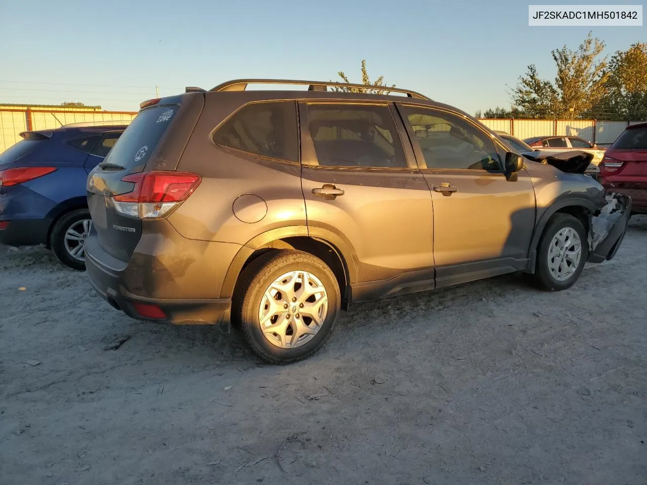 2021 Subaru Forester VIN: JF2SKADC1MH501842 Lot: 80369884