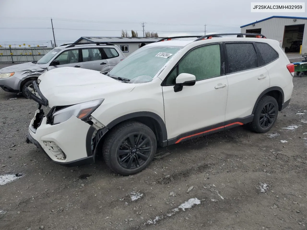 2021 Subaru Forester Sport VIN: JF2SKALC3MH432959 Lot: 81384284