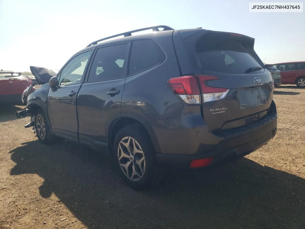 2022 Subaru Forester Premium VIN: JF2SKAEC7NH437645 Lot: 70301634