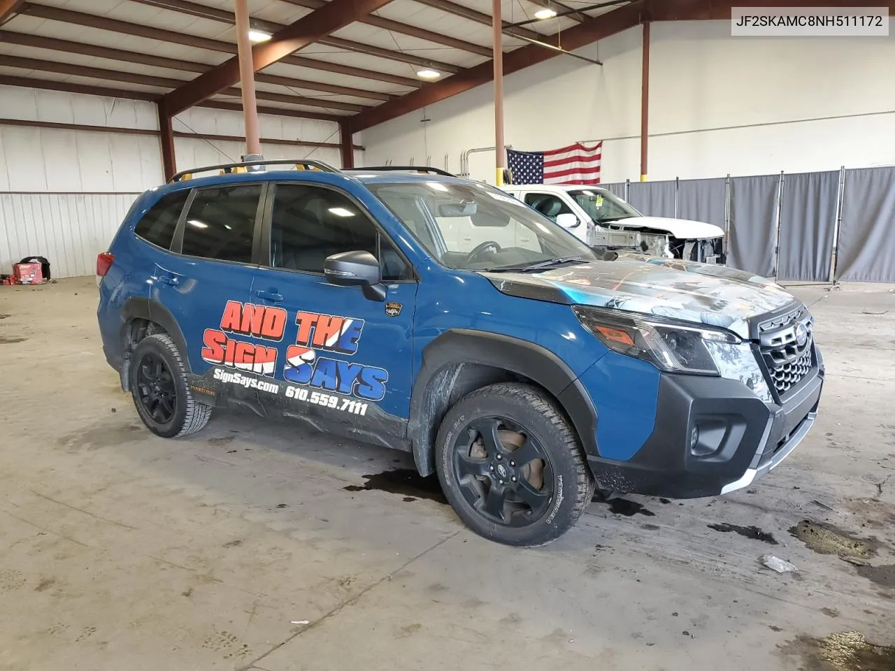 2022 Subaru Forester Wilderness VIN: JF2SKAMC8NH511172 Lot: 71357494