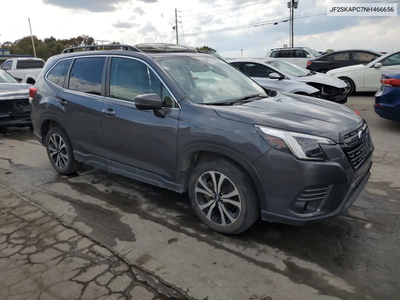 2022 Subaru Forester Limited VIN: JF2SKAPC7NH466656 Lot: 73050914