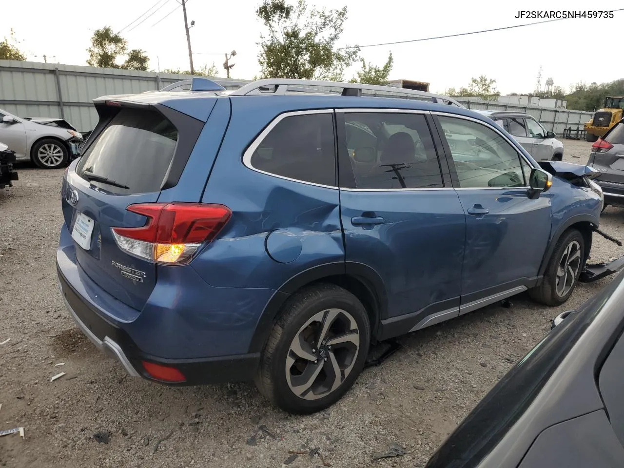 2022 Subaru Forester Touring VIN: JF2SKARC5NH459735 Lot: 73504784