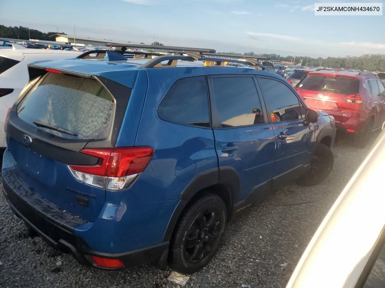 2022 Subaru Forester Wilderness VIN: JF2SKAMC0NH434670 Lot: 73825954