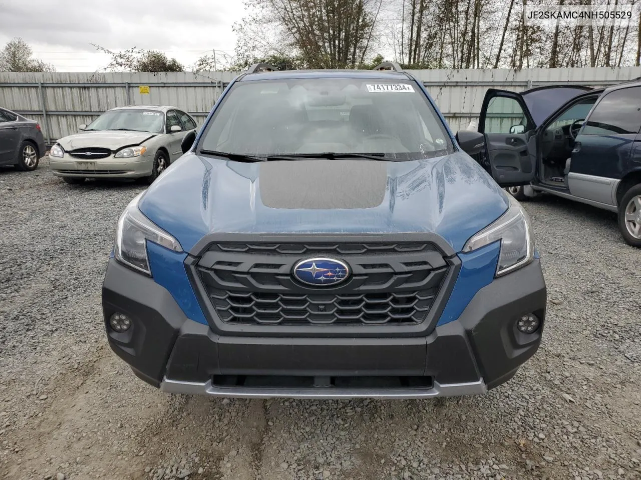 2022 Subaru Forester Wilderness VIN: JF2SKAMC4NH505529 Lot: 74177334