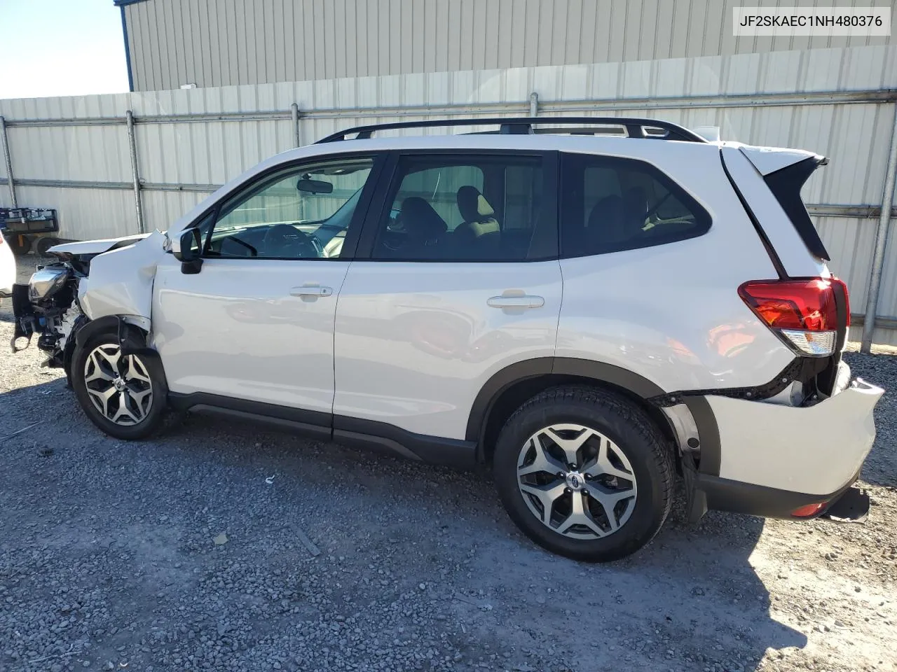 2022 Subaru Forester Premium VIN: JF2SKAEC1NH480376 Lot: 75326654