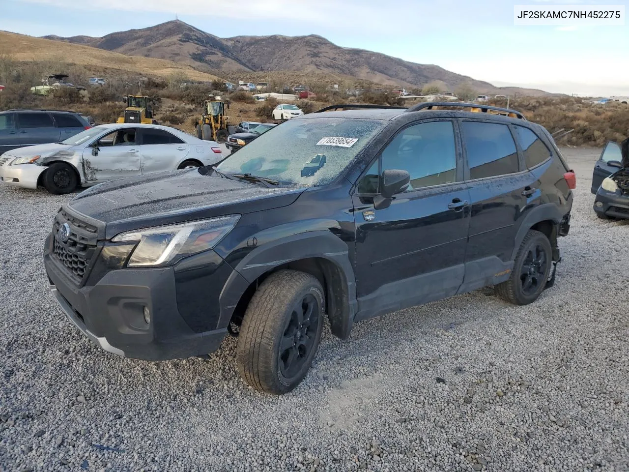 2022 Subaru Forester Wilderness VIN: JF2SKAMC7NH452275 Lot: 78539654