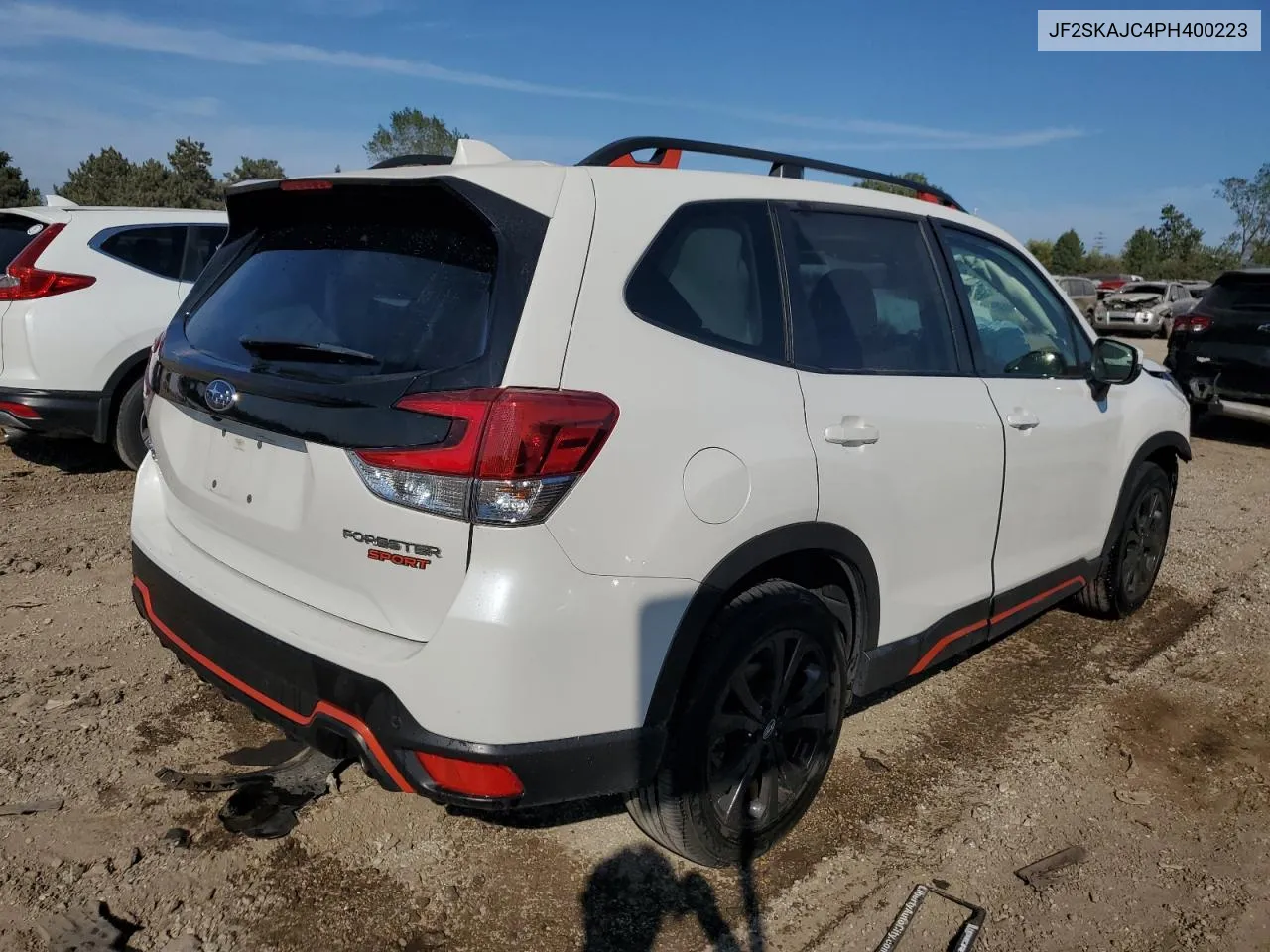 2023 Subaru Forester Sport VIN: JF2SKAJC4PH400223 Lot: 70828744