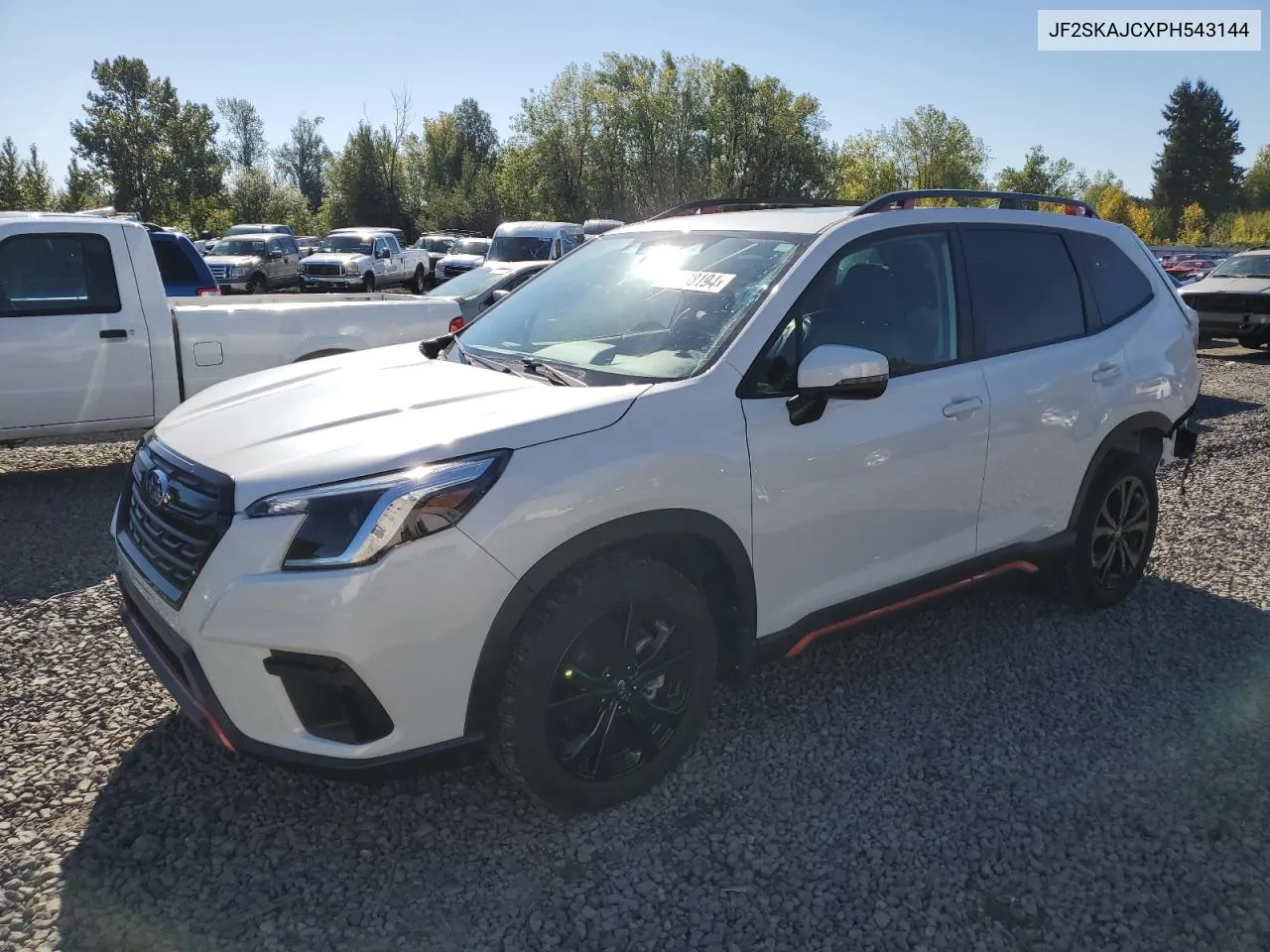 2023 Subaru Forester Sport VIN: JF2SKAJCXPH543144 Lot: 74388194