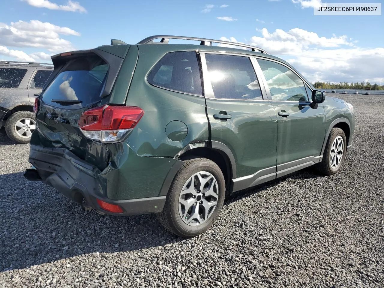 2023 Subaru Forester Premium VIN: JF2SKEEC6PH490637 Lot: 74925374