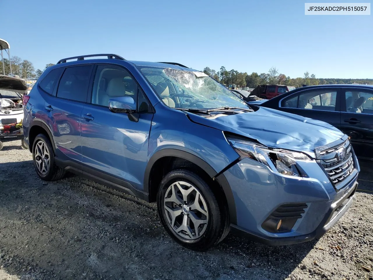 2023 Subaru Forester Premium VIN: JF2SKADC2PH515057 Lot: 77039194