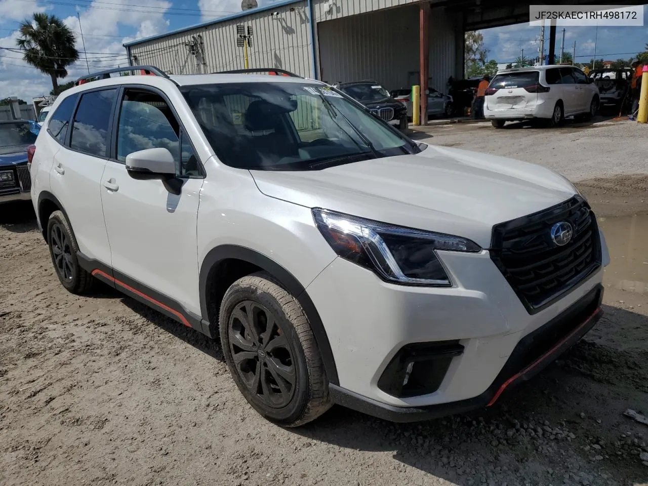 2024 Subaru Forester Sport VIN: JF2SKAEC1RH498172 Lot: 74036704