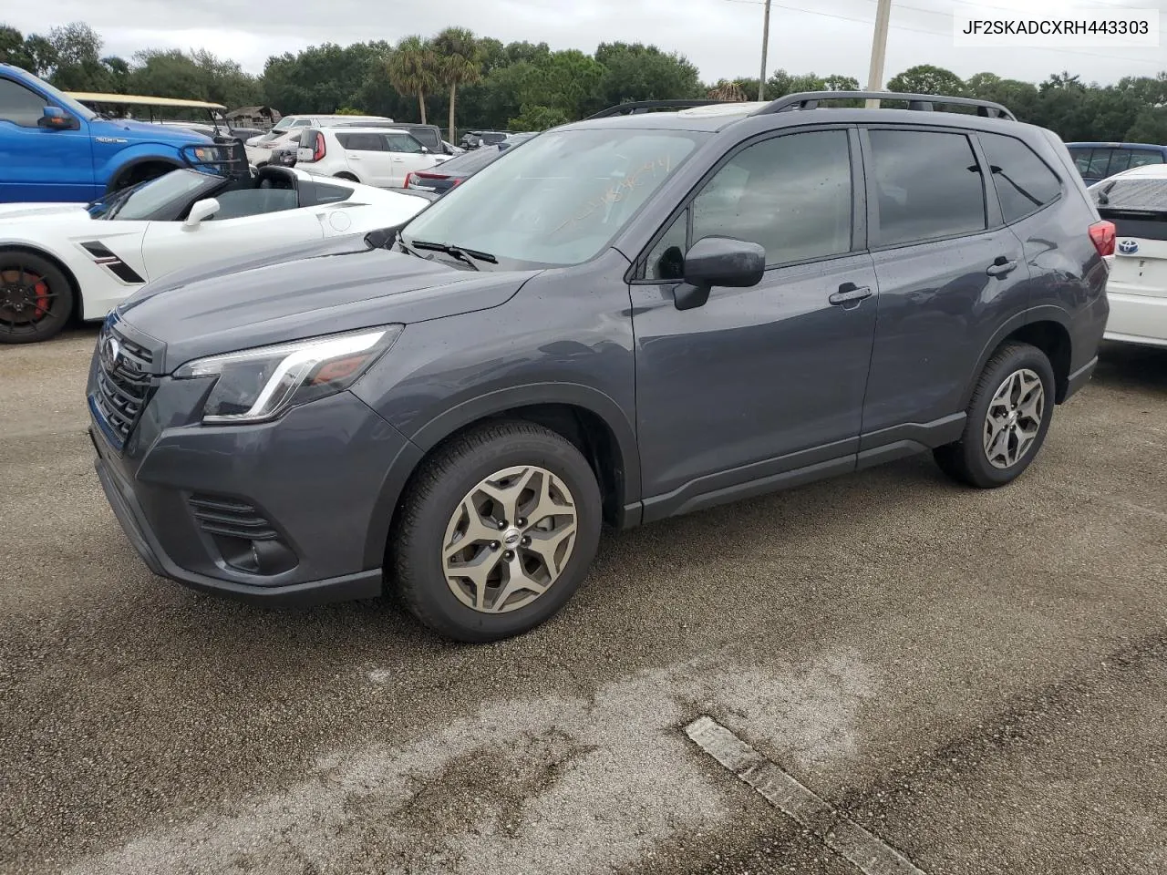 2024 Subaru Forester Premium VIN: JF2SKADCXRH443303 Lot: 74484894