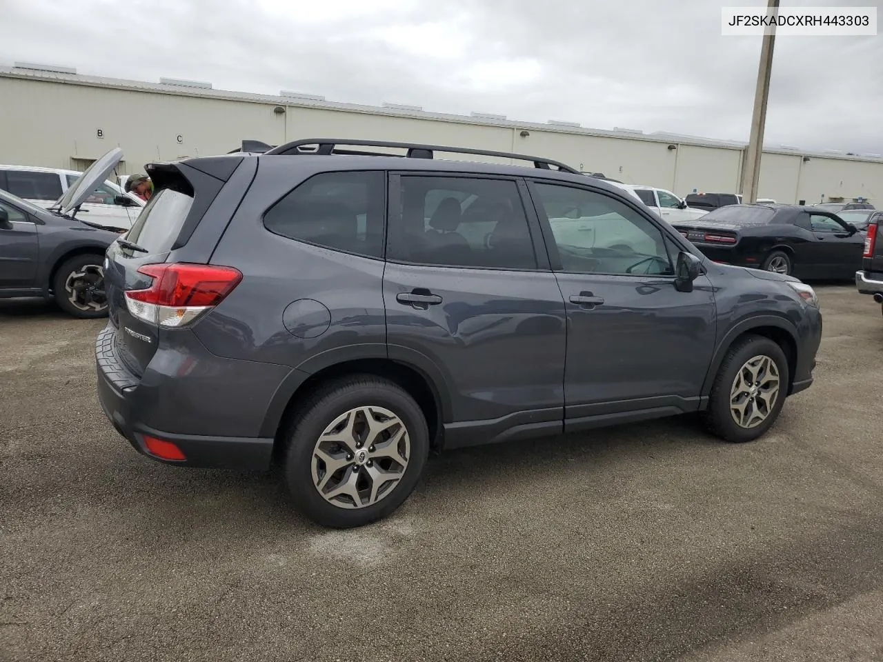 2024 Subaru Forester Premium VIN: JF2SKADCXRH443303 Lot: 74484894