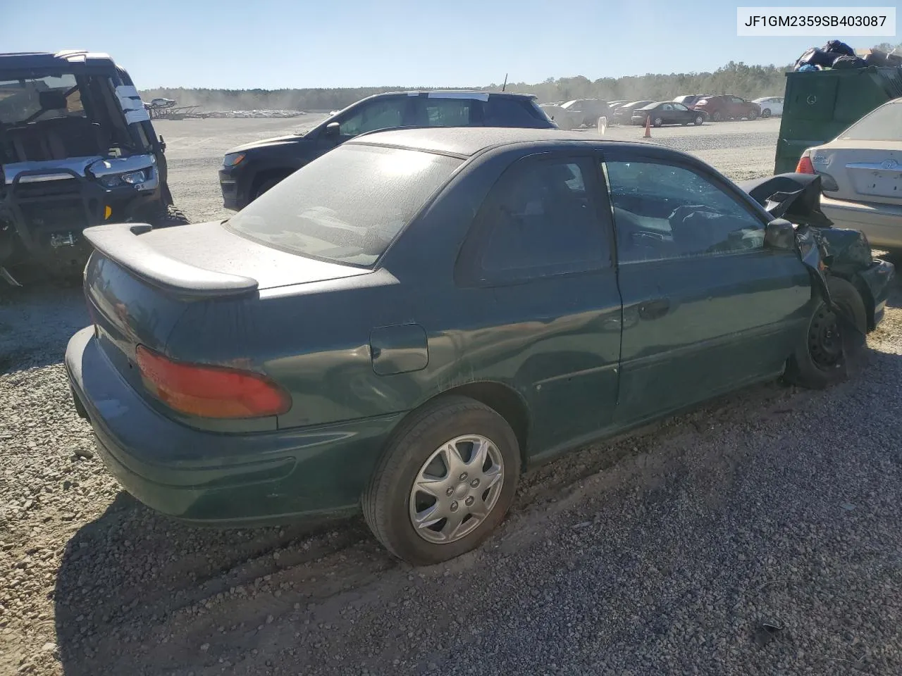 1995 Subaru Impreza L VIN: JF1GM2359SB403087 Lot: 74541094