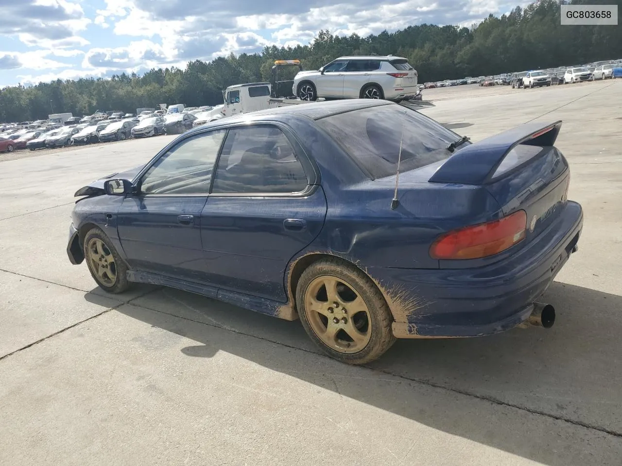 1995 Subaru Impreza VIN: GC803658 Lot: 75248424