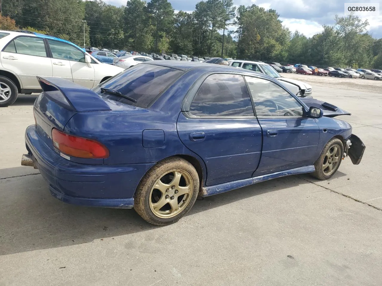 1995 Subaru Impreza VIN: GC803658 Lot: 75248424