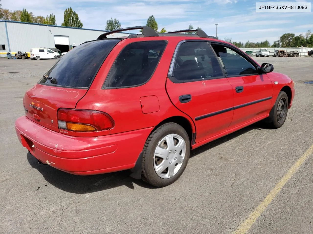 1997 Subaru Impreza L VIN: JF1GF435XVH810083 Lot: 71054674