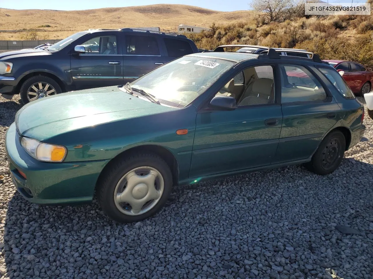 1997 Subaru Impreza L VIN: JF1GF4352VG821519 Lot: 76420034