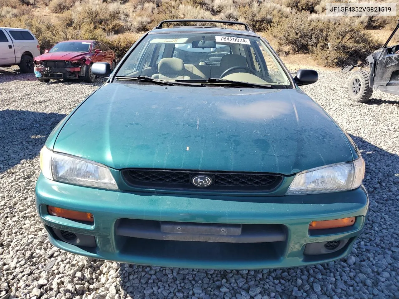 1997 Subaru Impreza L VIN: JF1GF4352VG821519 Lot: 76420034