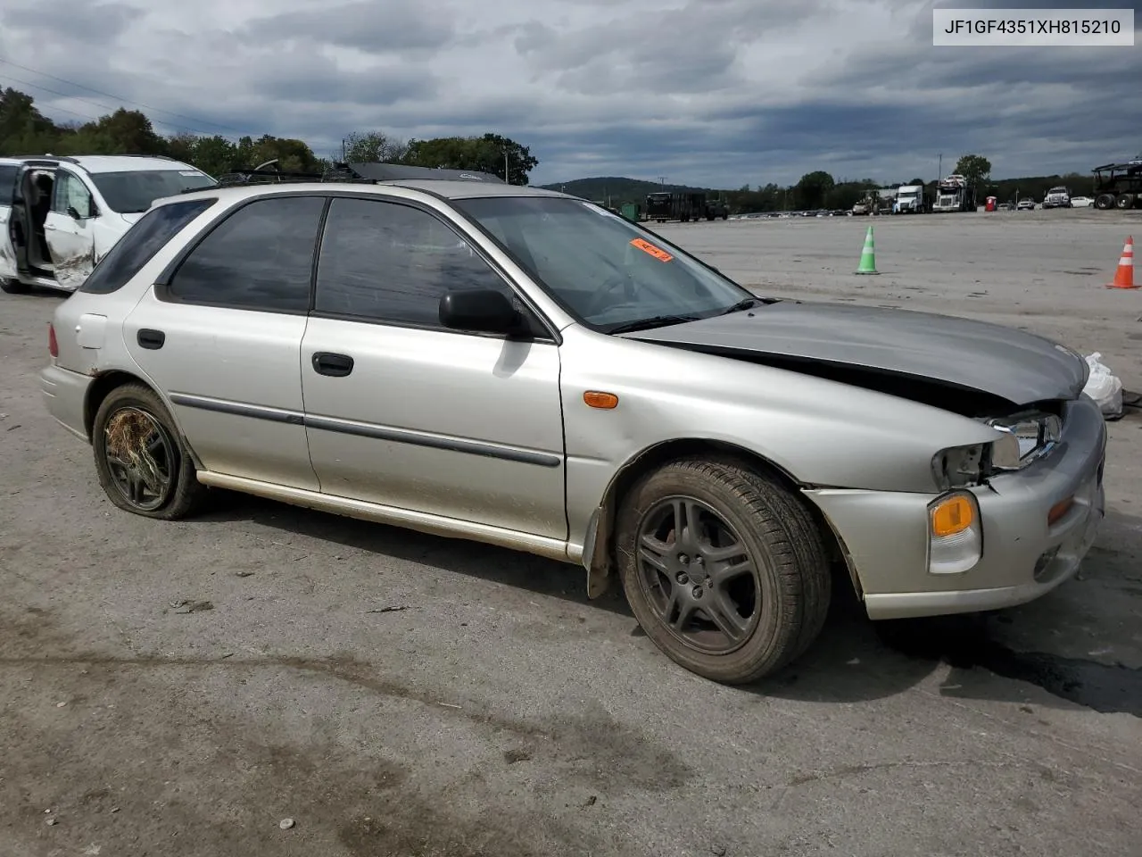 1999 Subaru Impreza L VIN: JF1GF4351XH815210 Lot: 71250504