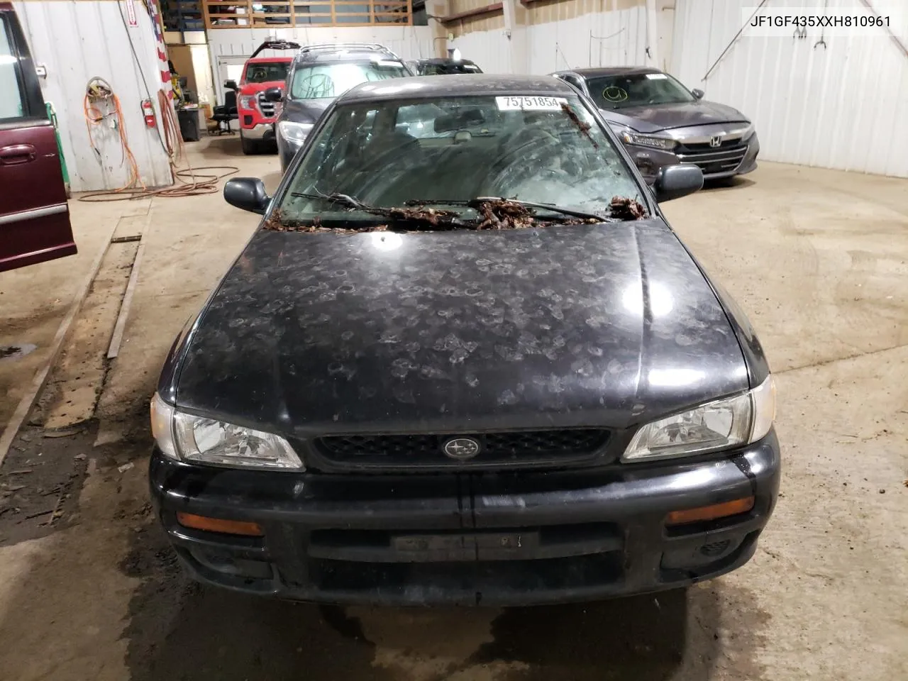 1999 Subaru Impreza L VIN: JF1GF435XXH810961 Lot: 75751854