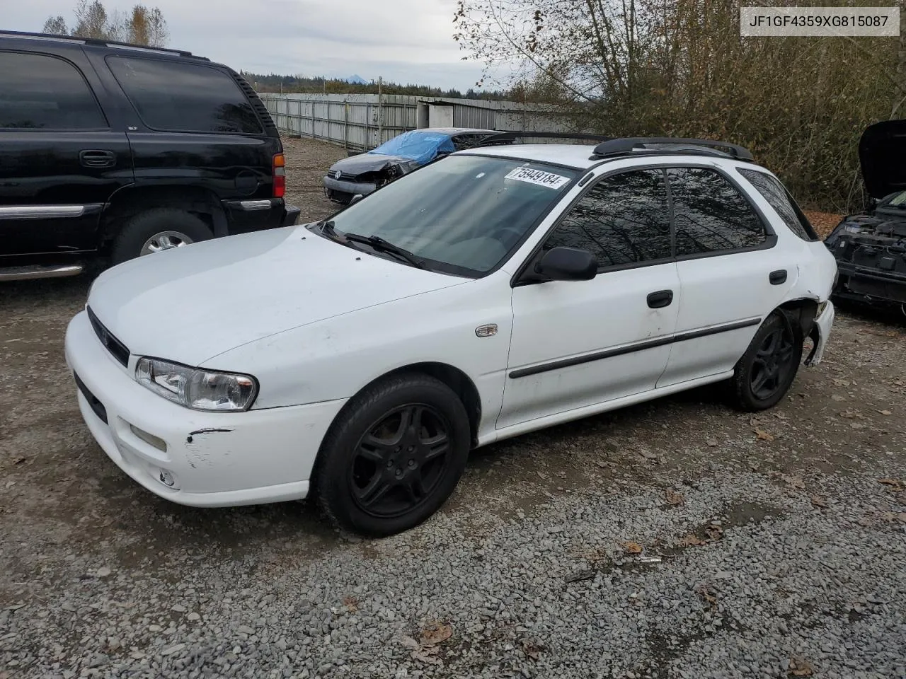 1999 Subaru Impreza L VIN: JF1GF4359XG815087 Lot: 75949184