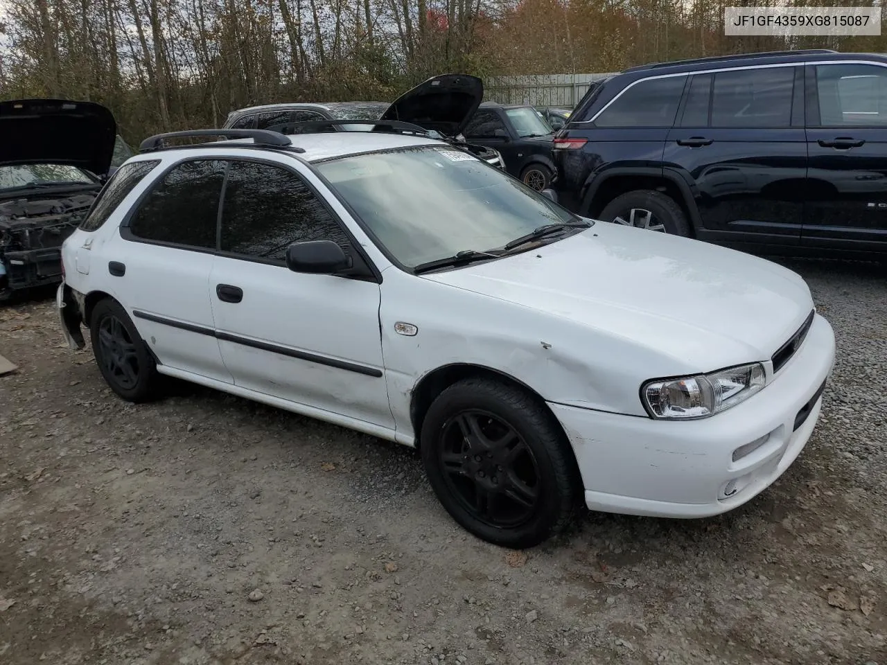 1999 Subaru Impreza L VIN: JF1GF4359XG815087 Lot: 75949184