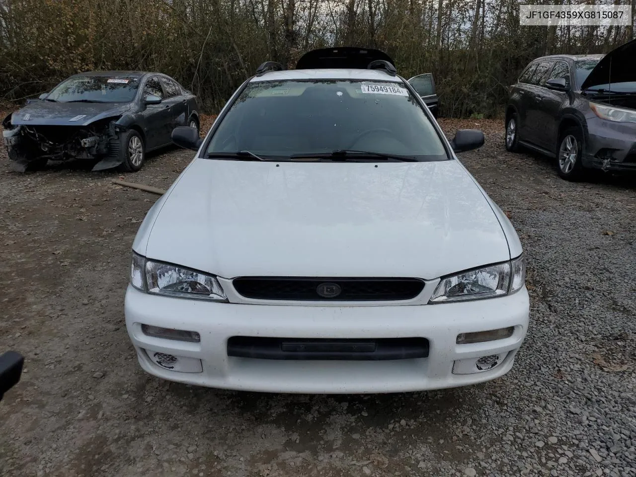 1999 Subaru Impreza L VIN: JF1GF4359XG815087 Lot: 75949184