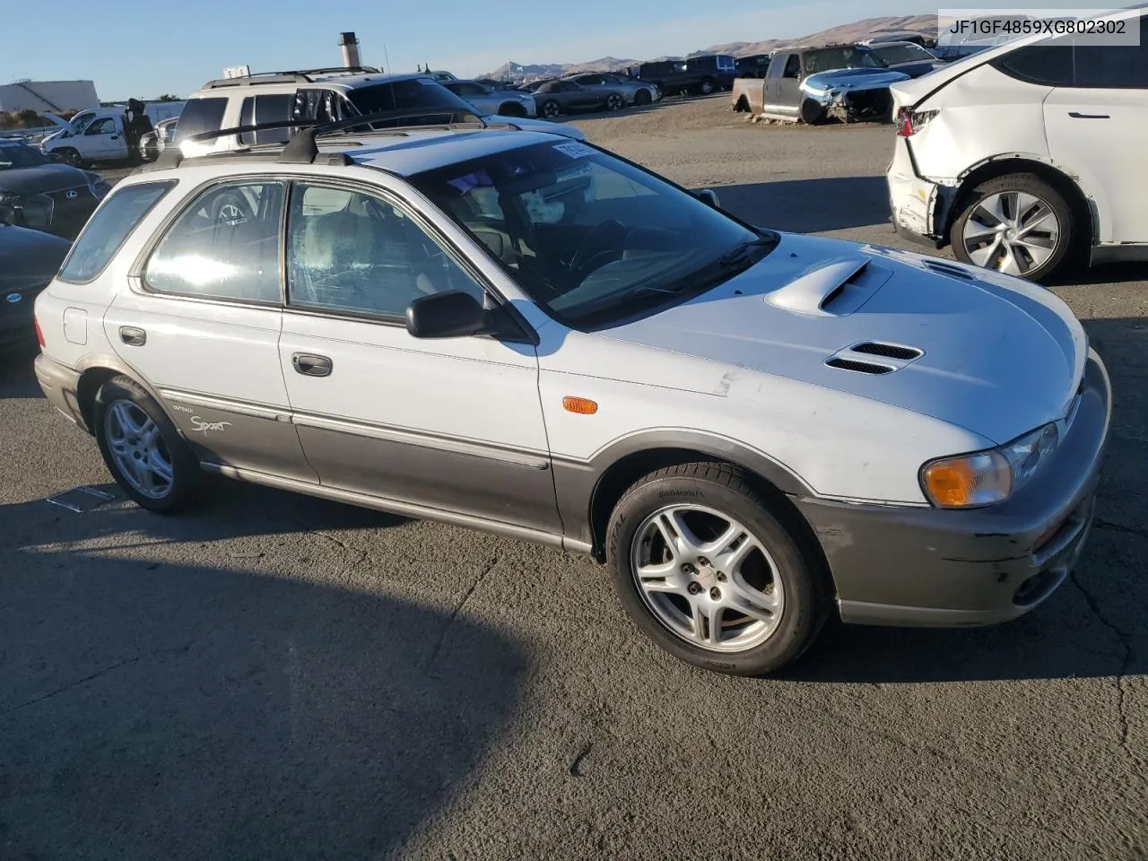 1999 Subaru Impreza Outback Sport VIN: JF1GF4859XG802302 Lot: 79144204