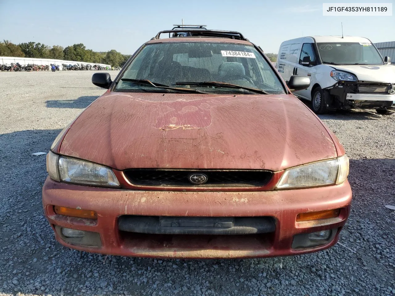 2000 Subaru Impreza L VIN: JF1GF4353YH811189 Lot: 74384184