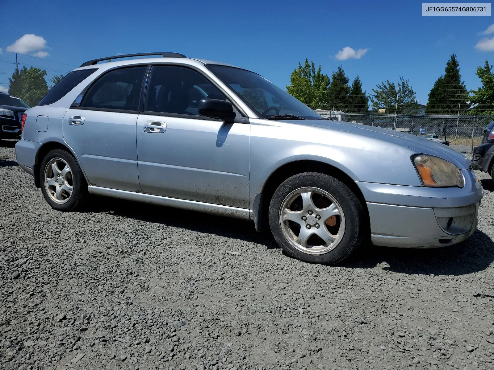 2004 Subaru Impreza Ts VIN: JF1GG65574G806731 Lot: 59594484