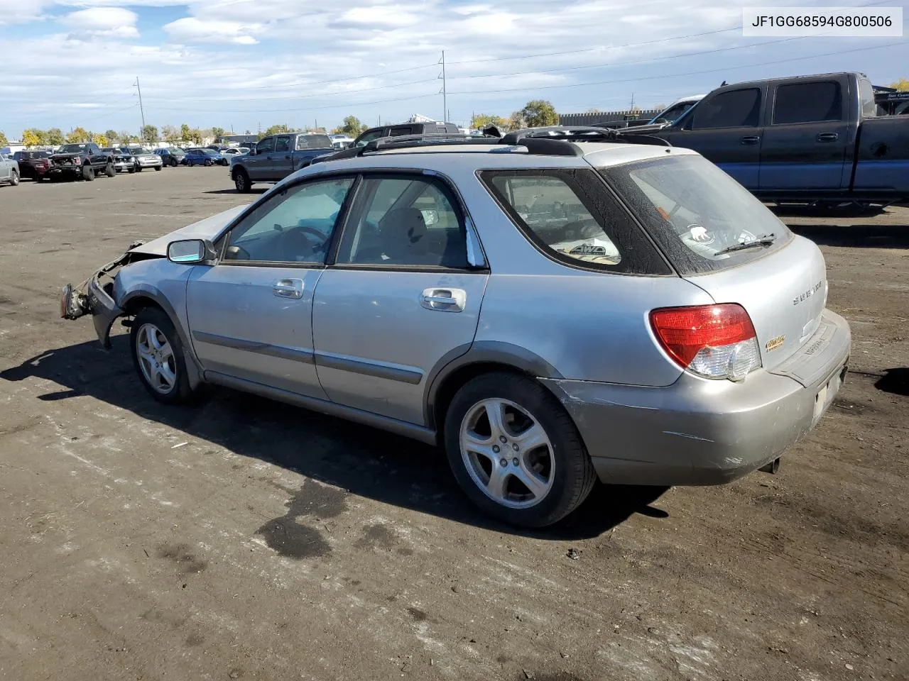 2004 Subaru Impreza Outback Sport VIN: JF1GG68594G800506 Lot: 76839454