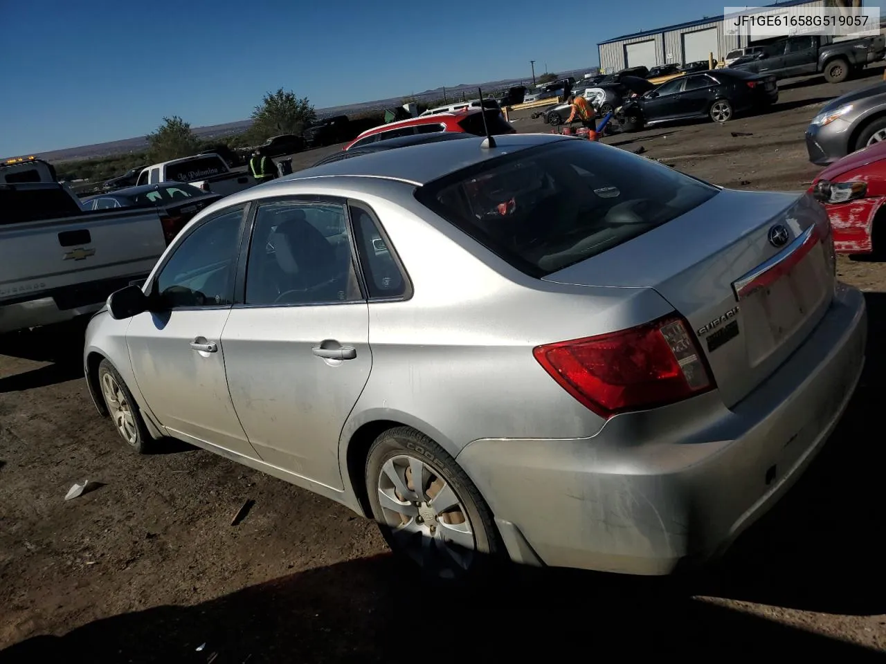 2004 Subaru Impreza 2.5I VIN: JF1GE61658G519057 Lot: 76991894