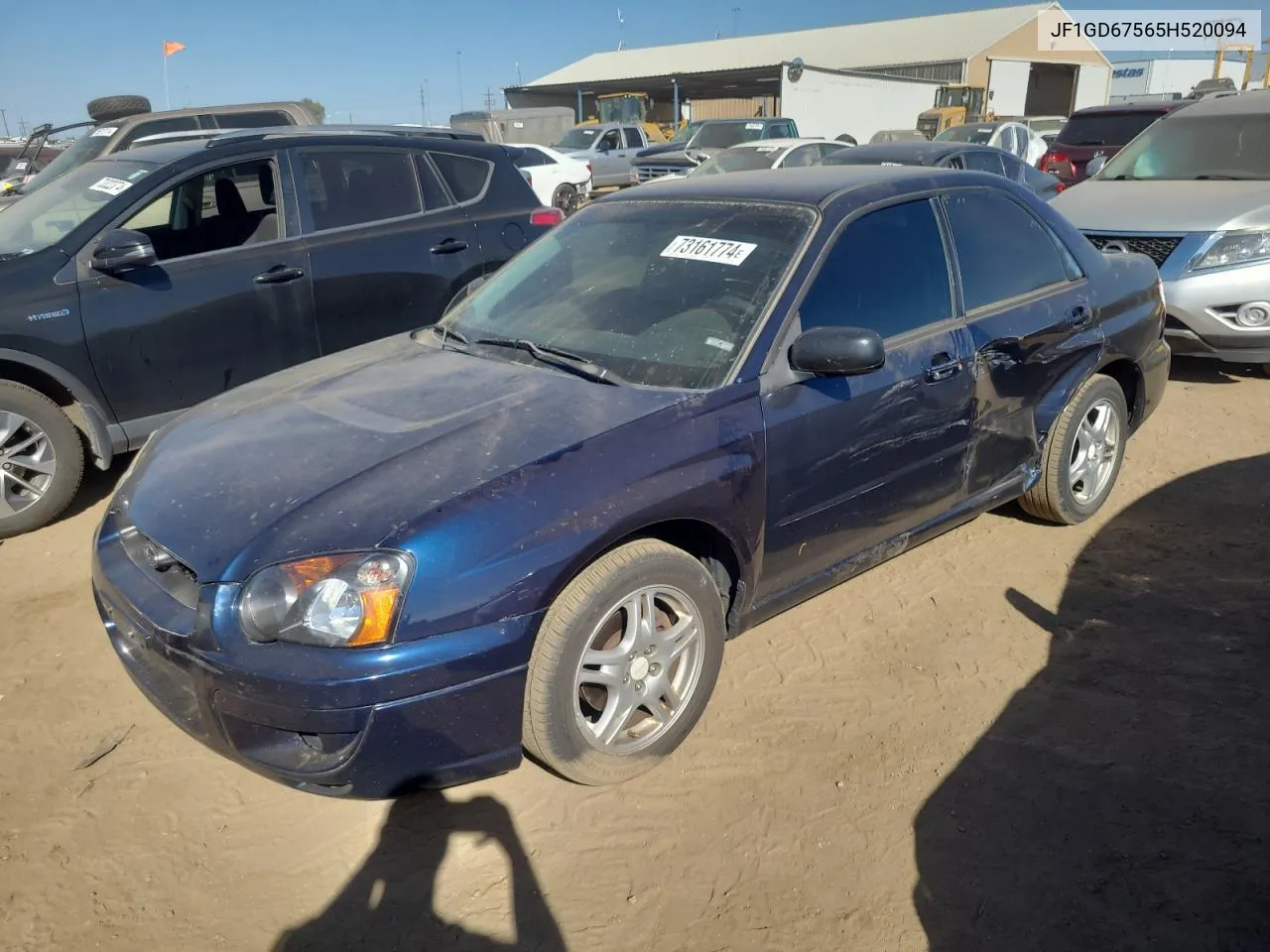 2005 Subaru Impreza Rs VIN: JF1GD67565H520094 Lot: 73161774