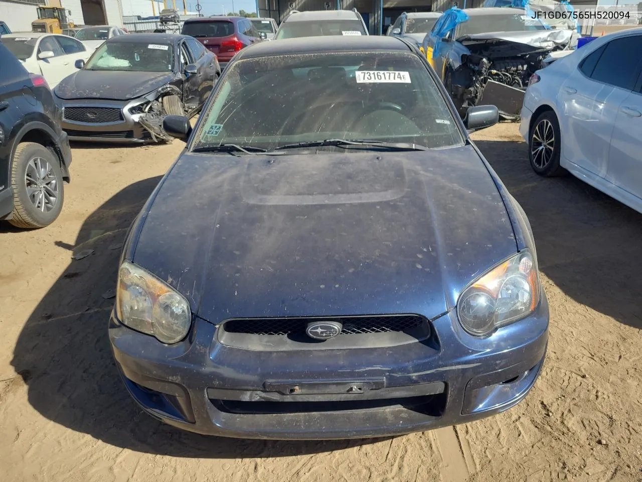 2005 Subaru Impreza Rs VIN: JF1GD67565H520094 Lot: 73161774