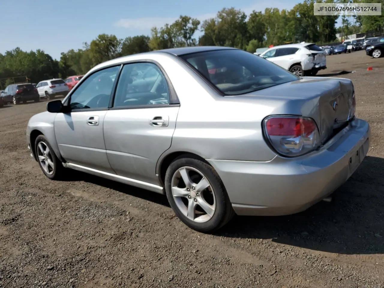 2006 Subaru Impreza 2.5I VIN: JF1GD67696H512744 Lot: 69677584